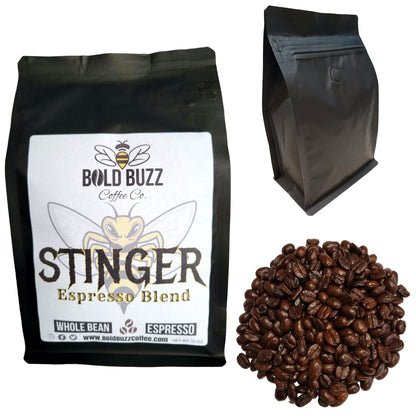 Whole Bean Stinger Espresso Blend Coffee