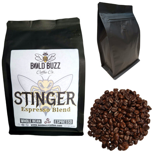 Whole Bean Stinger Espresso Blend Coffee